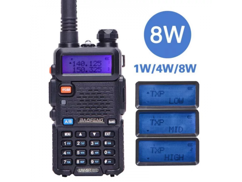 Baofeng UV-5R 8 Вт
